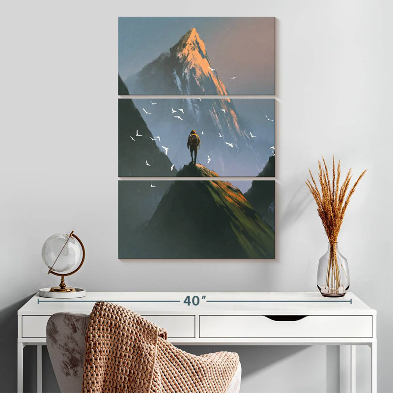 Sireci Man Climbing, 32" H x 20" W