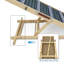 Upgraded 6 Adjustable Height Pet Stairs