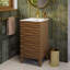 Meuble-lavabo noir 18 po Cascade-98796218
