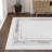 Maythel Classic Border Marble Pattern High-Low Silver/Gold Rug-920131143
