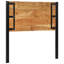 Headboard Solid Wood Acacia And Iron-1898759142