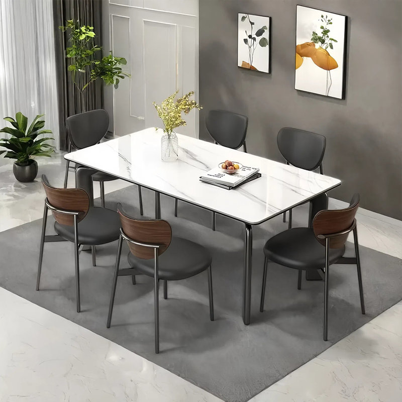 Ensemble de table et chaises Art Rock, H 29,52 po x L 59,05 po x l 31,49 po