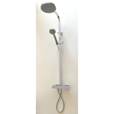 Lanzarote Thermostatic Shower with Handheld Shower Head