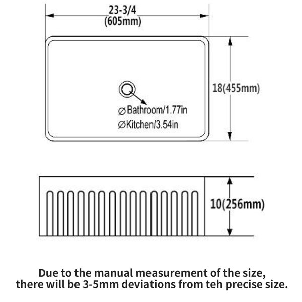 Dimensions du produit