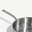 Acier inoxydable 5 pintes Saucier avec couvercle-122112585
