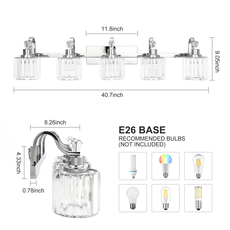 Keaundria 5 - Light Vanity Light