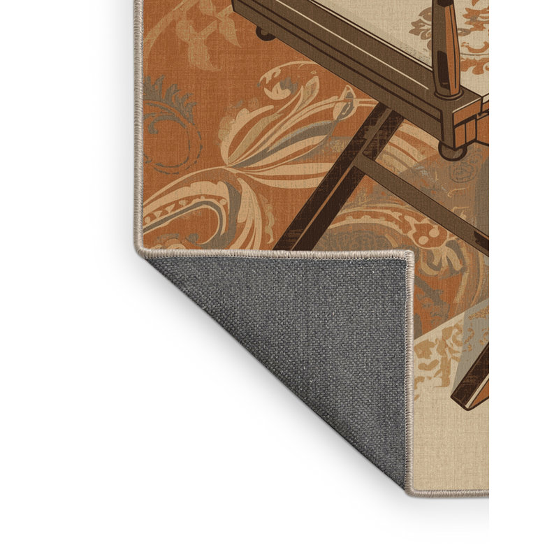 Tapis oriental brun doux et moelleux de réalisateur Glenmore, 3 X 5
