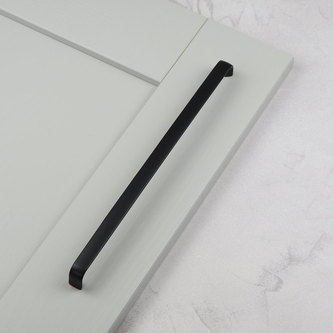 Matt Black Slim Curved D-Bar Handles