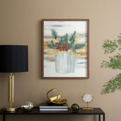 «Christmas Holiday», art encadré CLxxII - bois massif