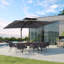 Gerken 116' Square Cantilever Umbrella, Weighted Base Does Not Include-1574894011-1557226375-1557226374