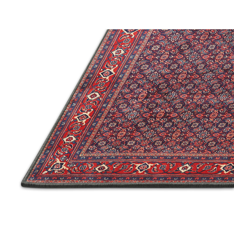Tapis oriental mauve / rouge, Rectangle 6 pi x 9 pi