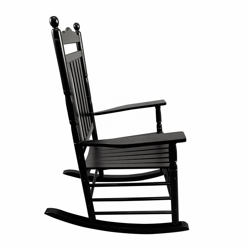 Chaise berçante balcon porche adulte, Espresso