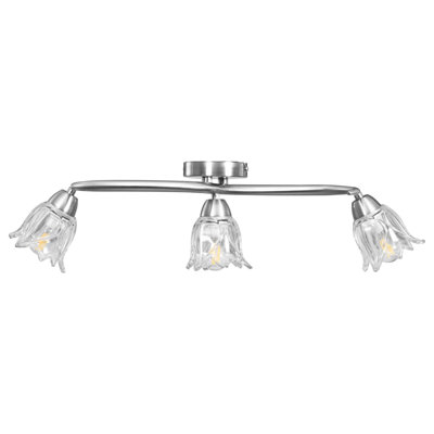 Sharri Glass Semi Flush Mount