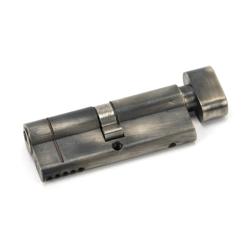 Thumbturn, Cylinder Euro, Pewter Patina