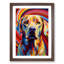 Labrador Retriever Op No.4 - Single Picture Frame Print on Wood-165218176-165218182