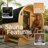 Outdoor or Indoor White Finland Pine Wet Dry Barrel Sauna - 2-4 Person - Front Porch Canopy - 4.5 kW UL Certified - Bitumen Shingle Roofing