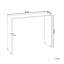 Bayville 90cm Glass Console Table