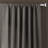 Flint Millstone Grey Solid 100% Cotton Light Filtering Curtains - Single Panel Drapes-23151636-23151633