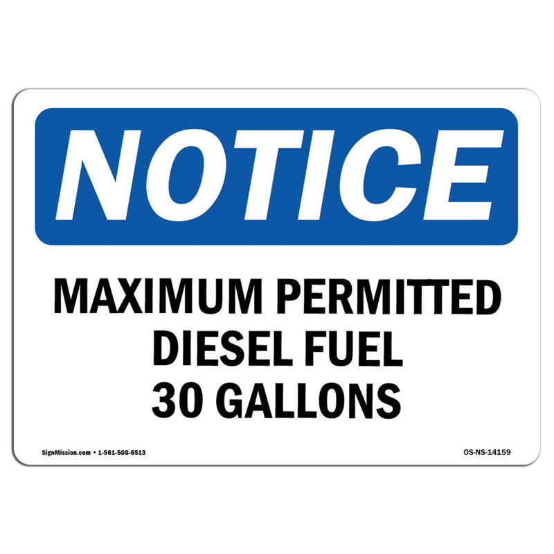 Notice Sign
