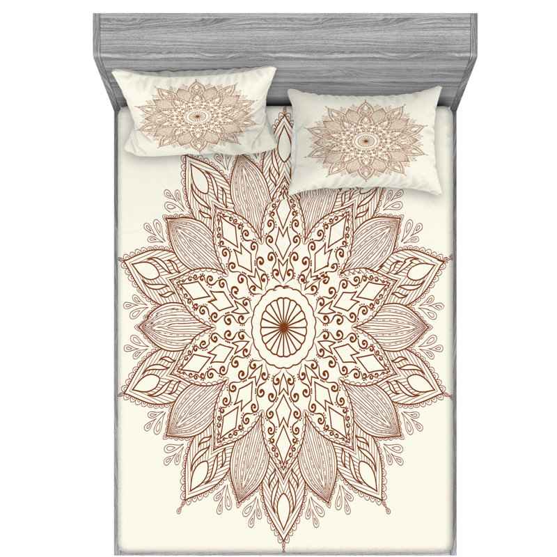 Microfiber Sheet Set, Queen Sheet Set with Fitted Sheet
