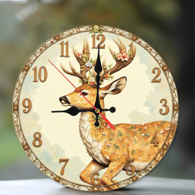 Horloge florale