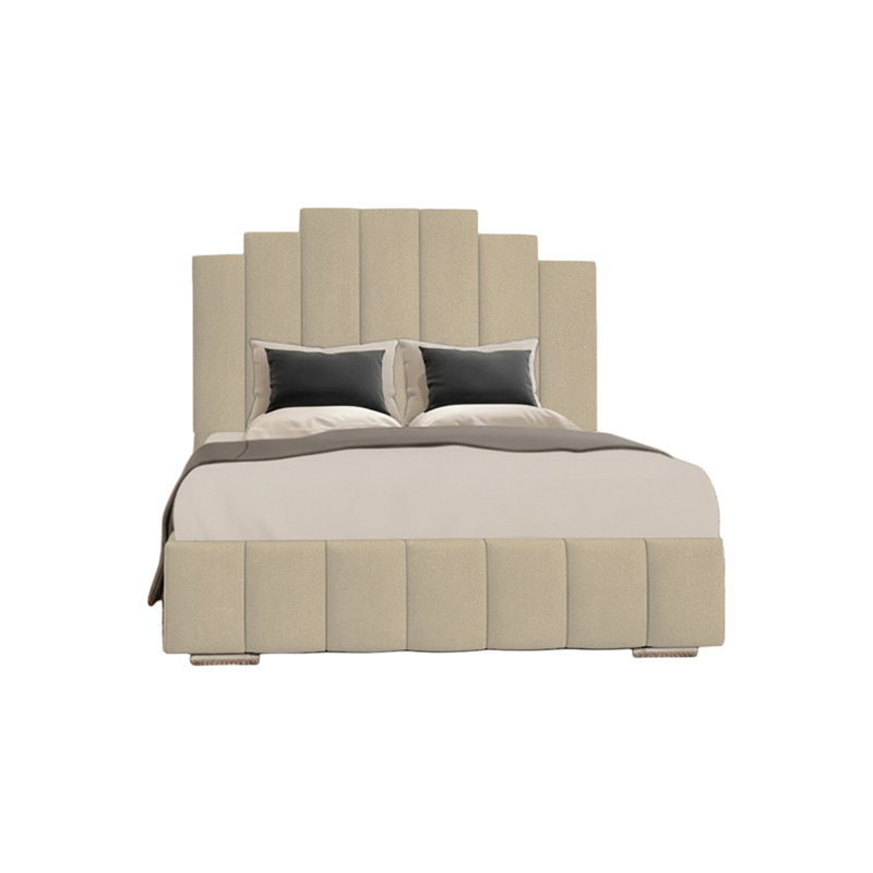 Chazlynn Upholstered Bed, Coffee, Double (4'6)