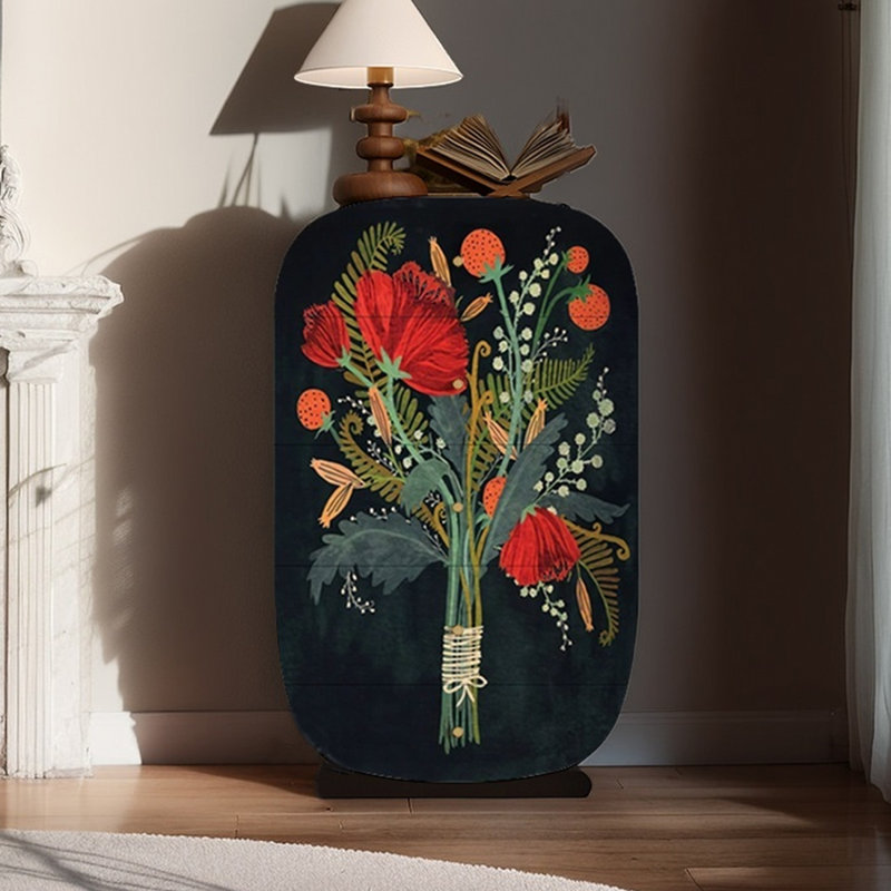 Creative five-drawer multi-function accent chest