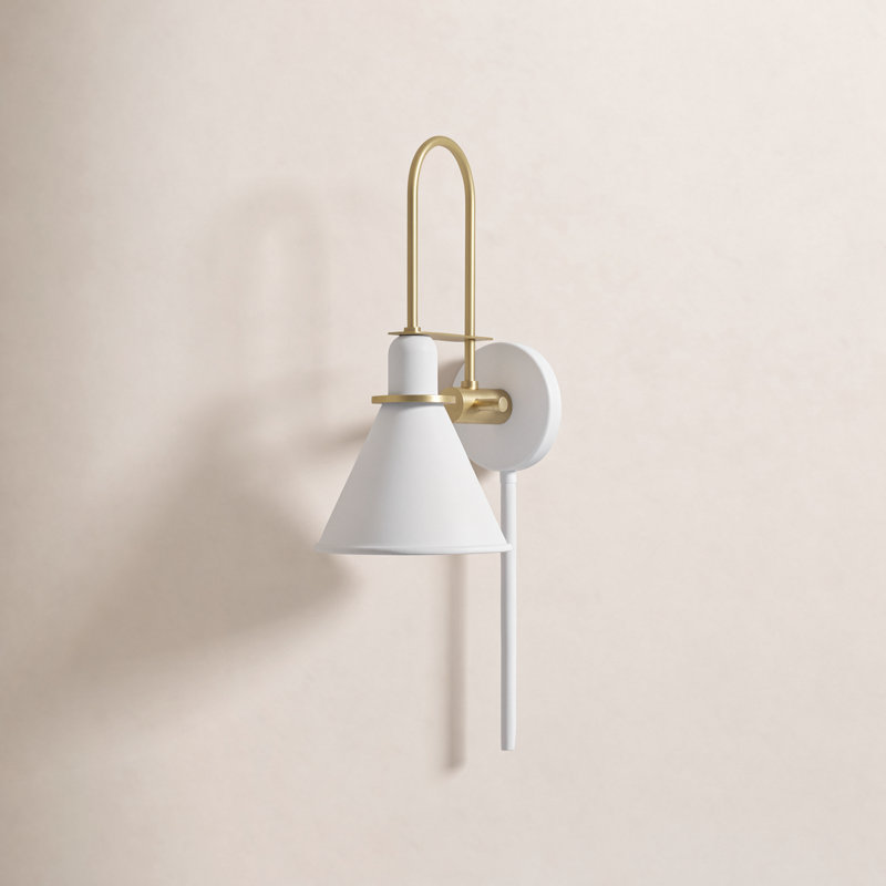 Alston Barn Light, White