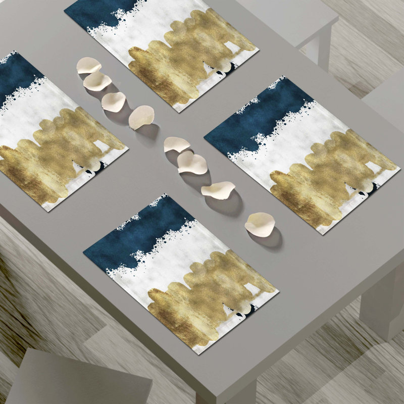 Napperon abstrait en polyester