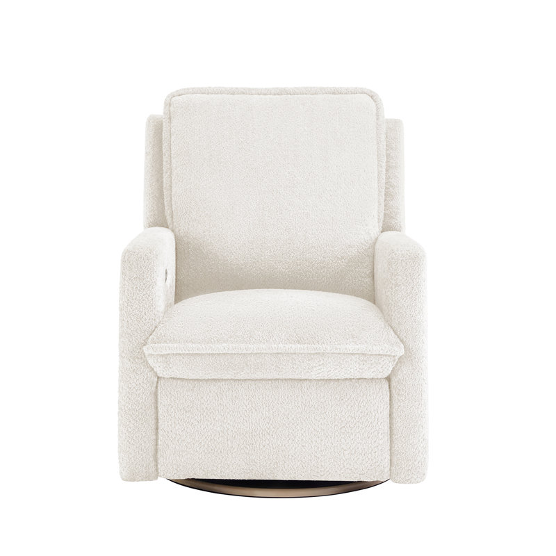 Fauteuil inclinable électrique Rio Boucle, Blanc