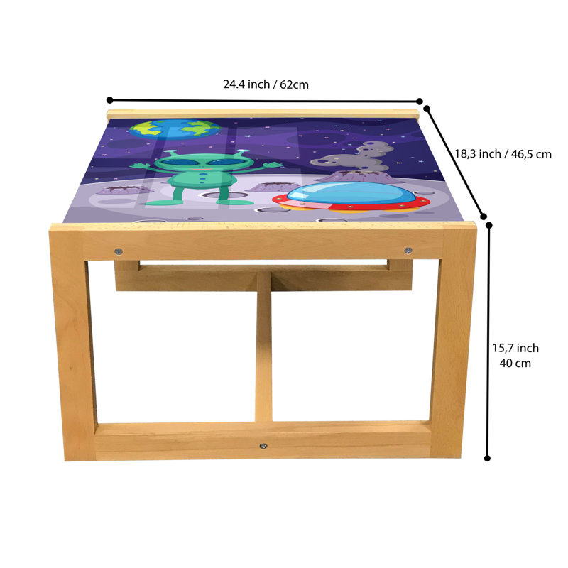 Jaimar Sled Coffee Table, 62cm H x 46cm W x 40cm D