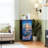 4 Drawer Dresser for Bedroom, Narrow Chest of Drawers, Wooden Top and Study Iron Frame 18"x37.5"-(WxH)