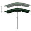 Kaidence 200cm X 130cm Rectangular Market Parasol-1405235825