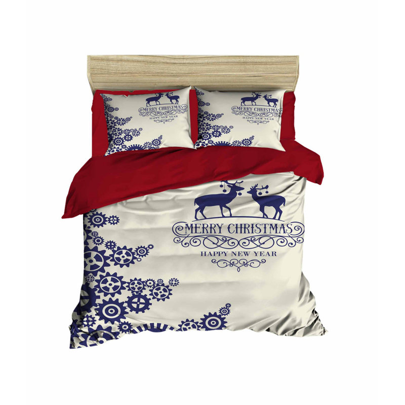 Bruton No Pattern Duvet Cover Set with Pillowcases Included