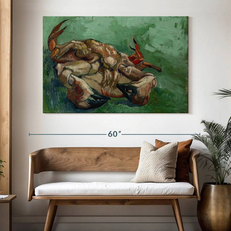 Brampt Crab On Its Back, 34" H x 51" W