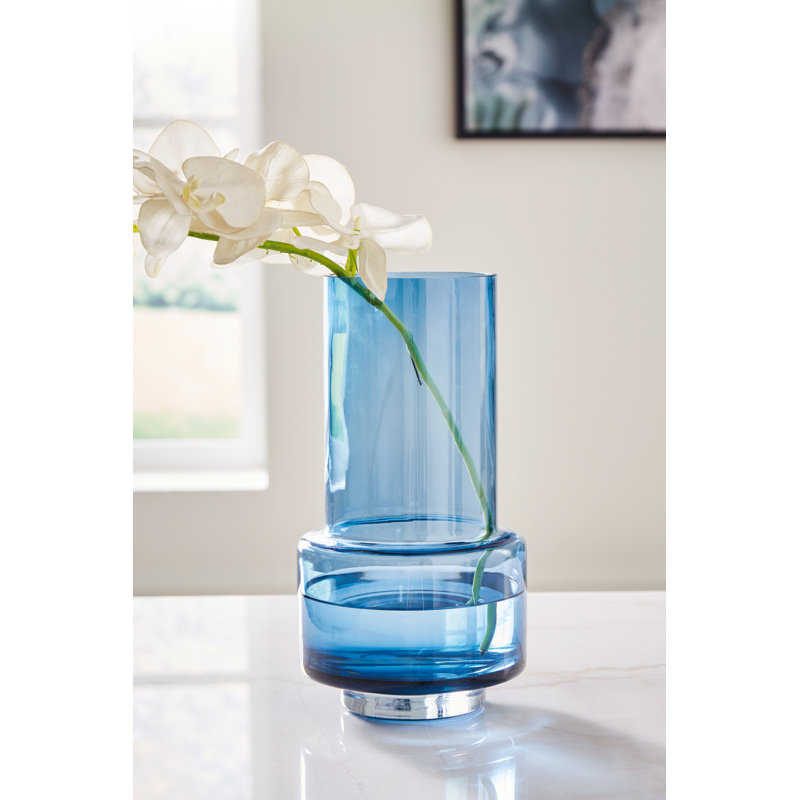 Vase Chailynn, Bleu foncé