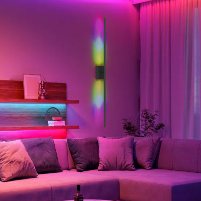 39.3'' Led Wall Sconces (set Of 2)