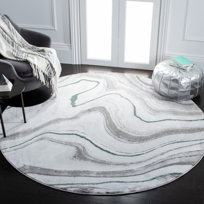 Tapis abstrait Fluery Performance