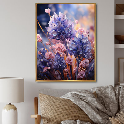 «Meadow Lavender Bliss I», impressions sur toile florales et botaniques