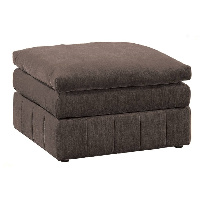 Canapé modulaire contemporain 1pc, Mélange de bruns