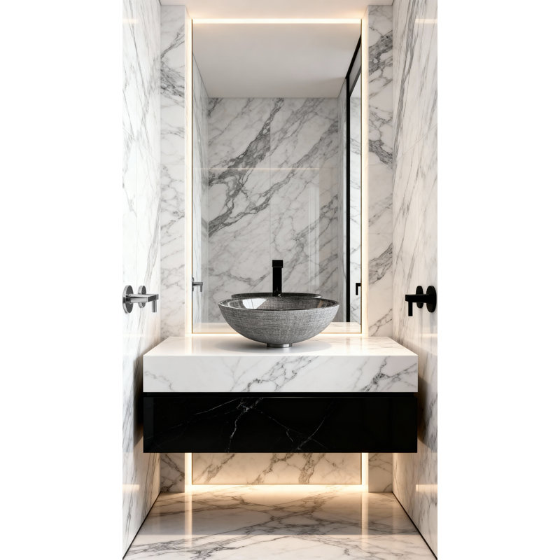Atelier 17.4'' L Bathroom Sink, Brown