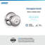 Georgian Privacy Knob Bed and Bath Lock-22264912