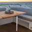 Pied de table réglable en hauteur