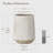 Jarmall Modern Round Pot Planter, Brown and White Striped Handmade Tall Pot Planter-1291914413