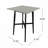 Bar Height 42" Dining Table, Rubberwood Legs and Laminate Table Top-938089813-938090155