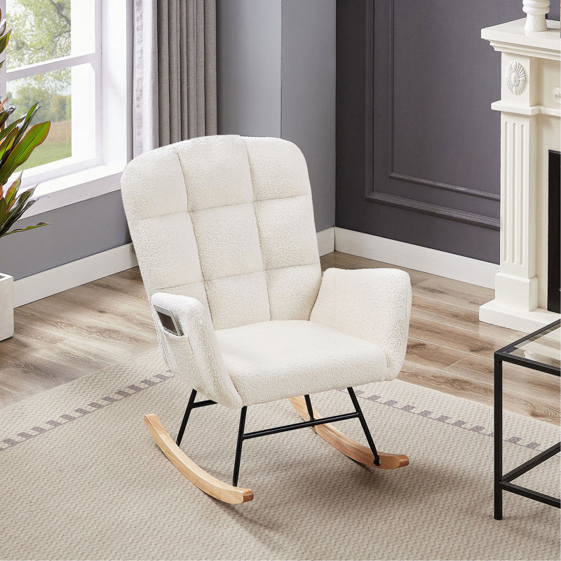 Fauteuil à bascule Teddy