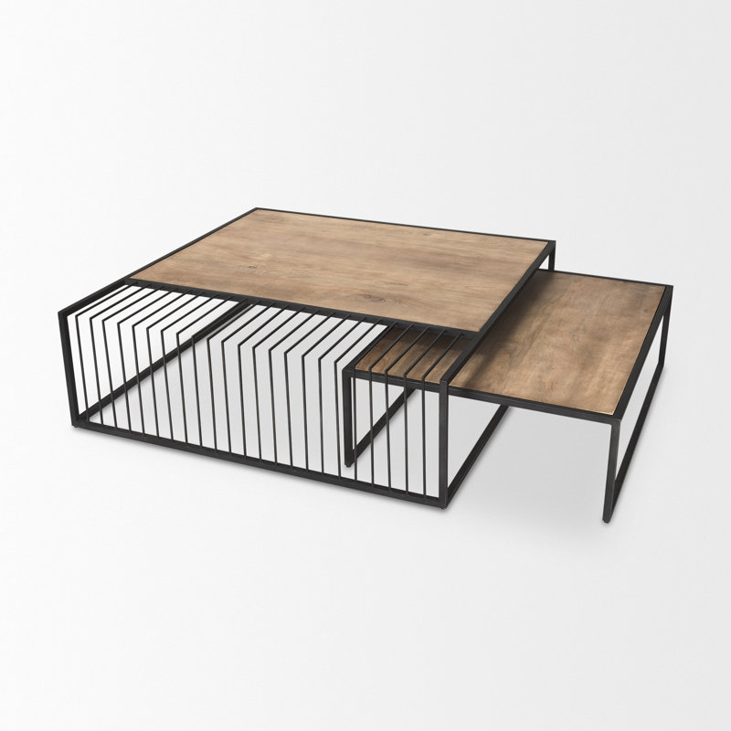Ensemble de 2 tables gigognes Kyli