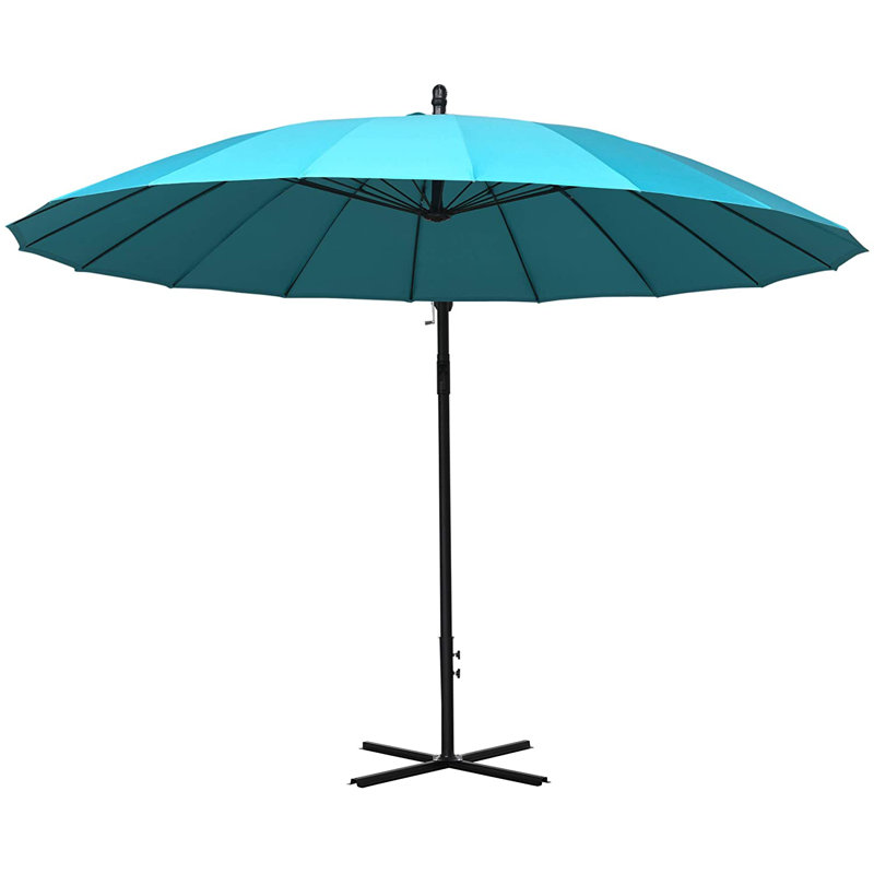 Aarun 270cm Cantilever Parasol, Green
