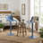 Meli Height-Adjustable Swivel Bar Stools-486521599