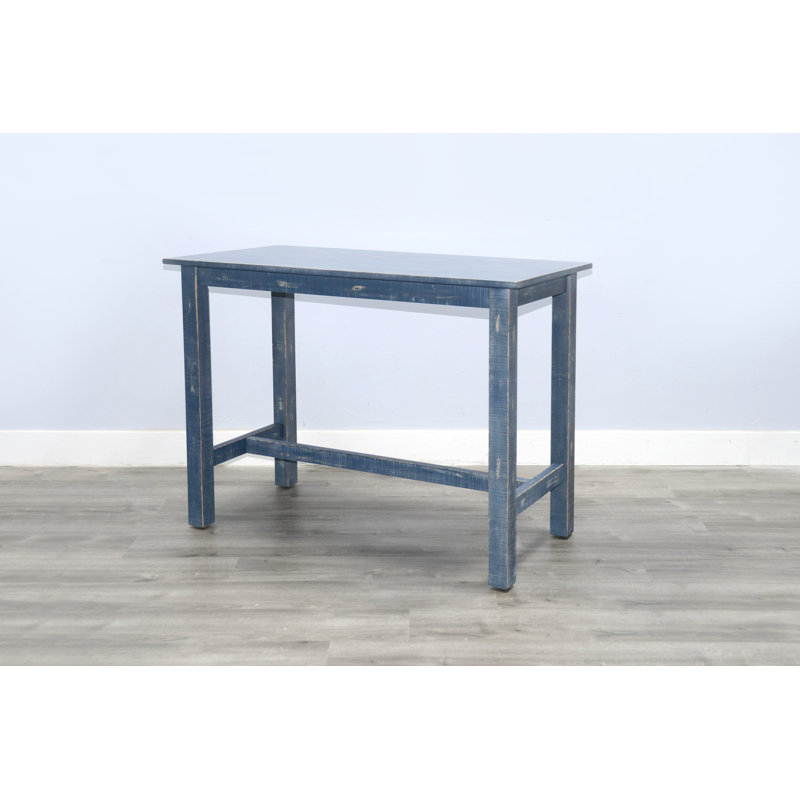 Mairead Dining Table, 42", Blue